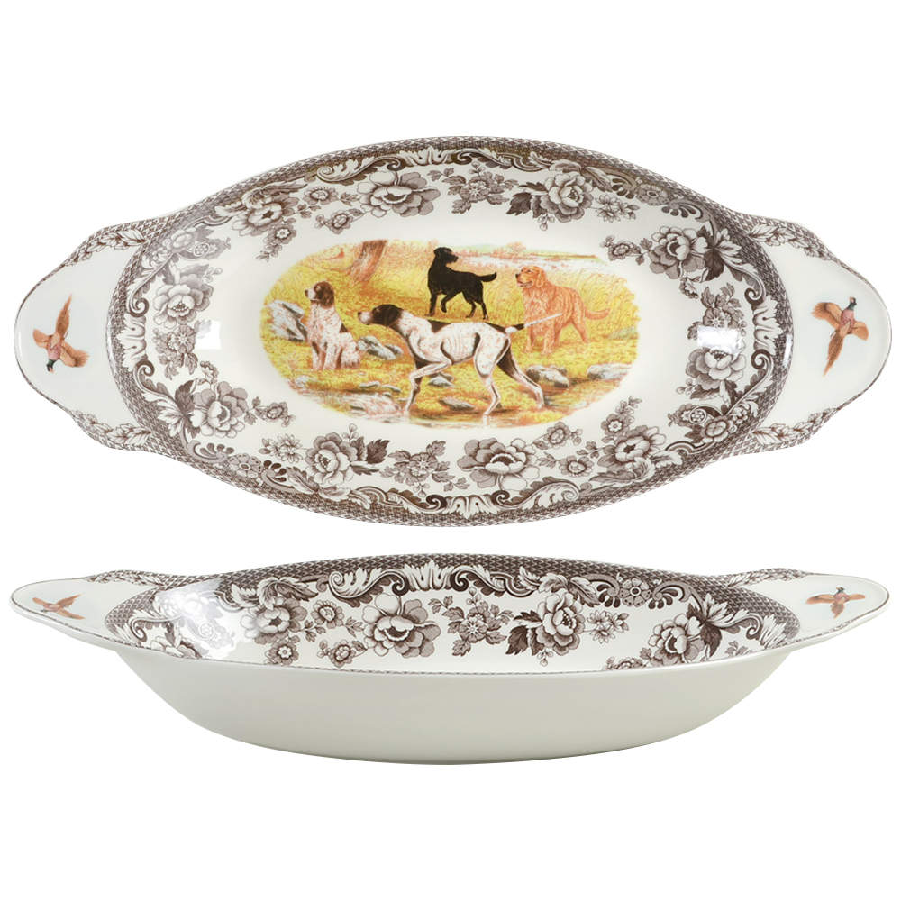 Woodland Bread Tray by Spode-1