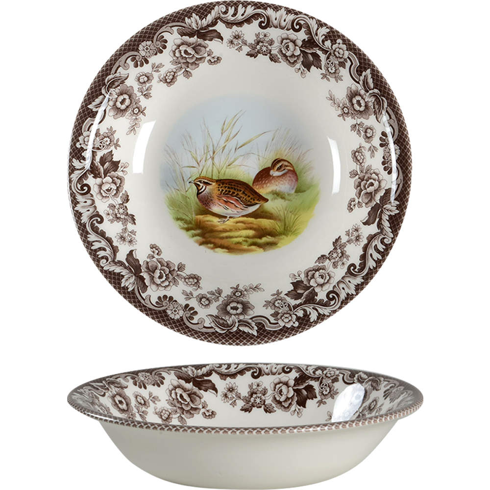 Woodland Coupe Cereal Bowl by Spode-1