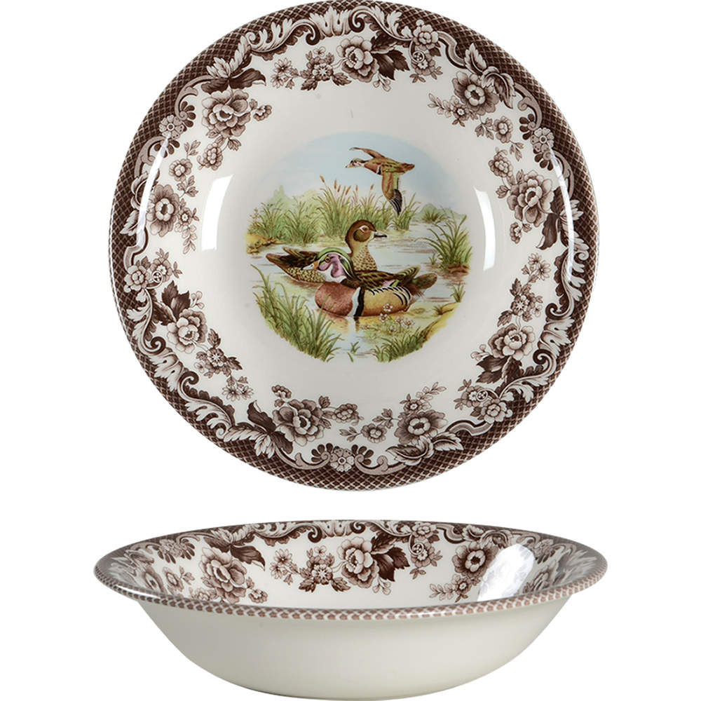 Woodland Coupe Cereal Bowl by Spode-1