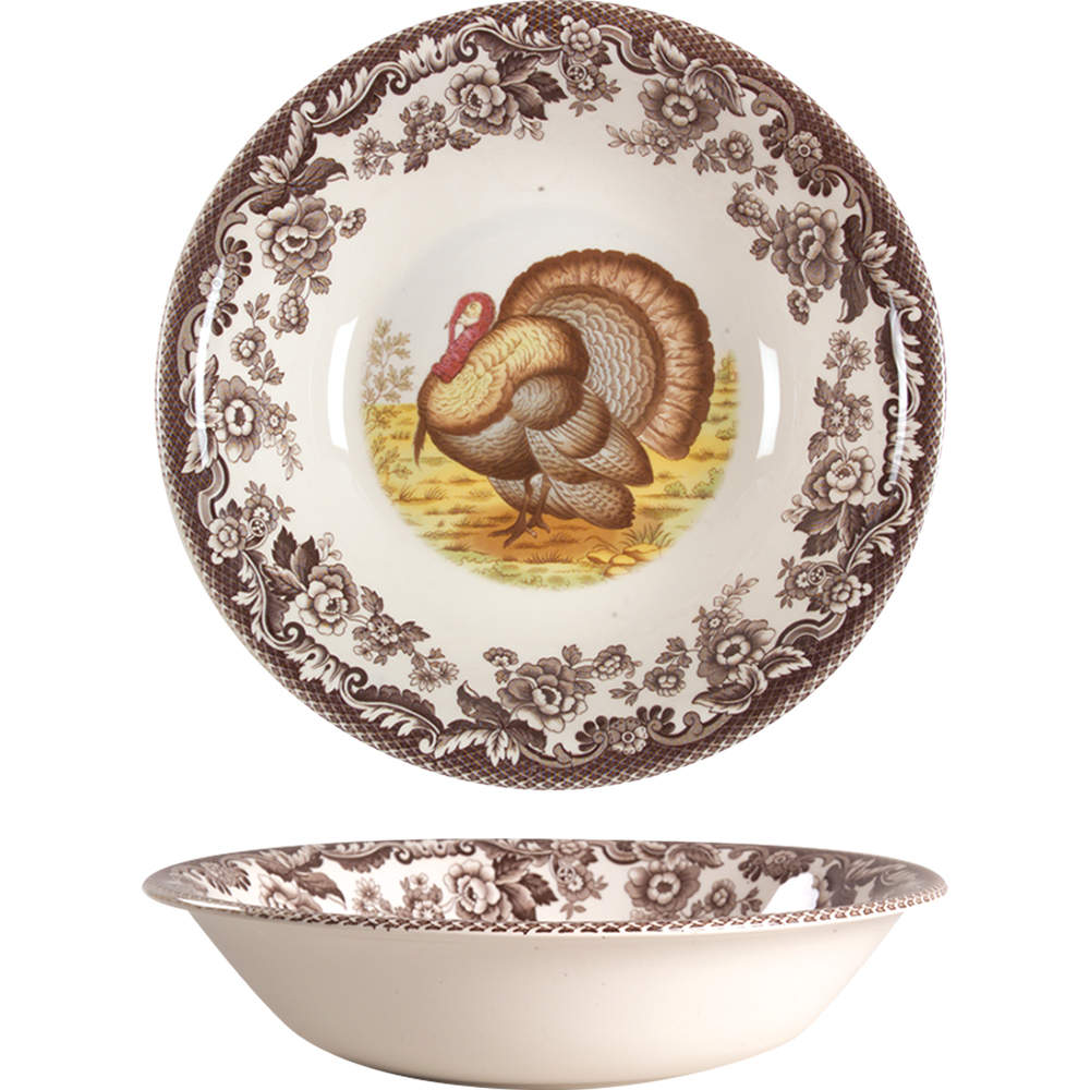 Woodland Coupe Cereal Bowl by Spode-1