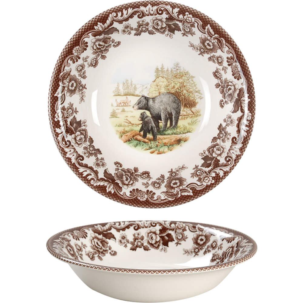 Woodland Coupe Cereal Bowl by Spode-1
