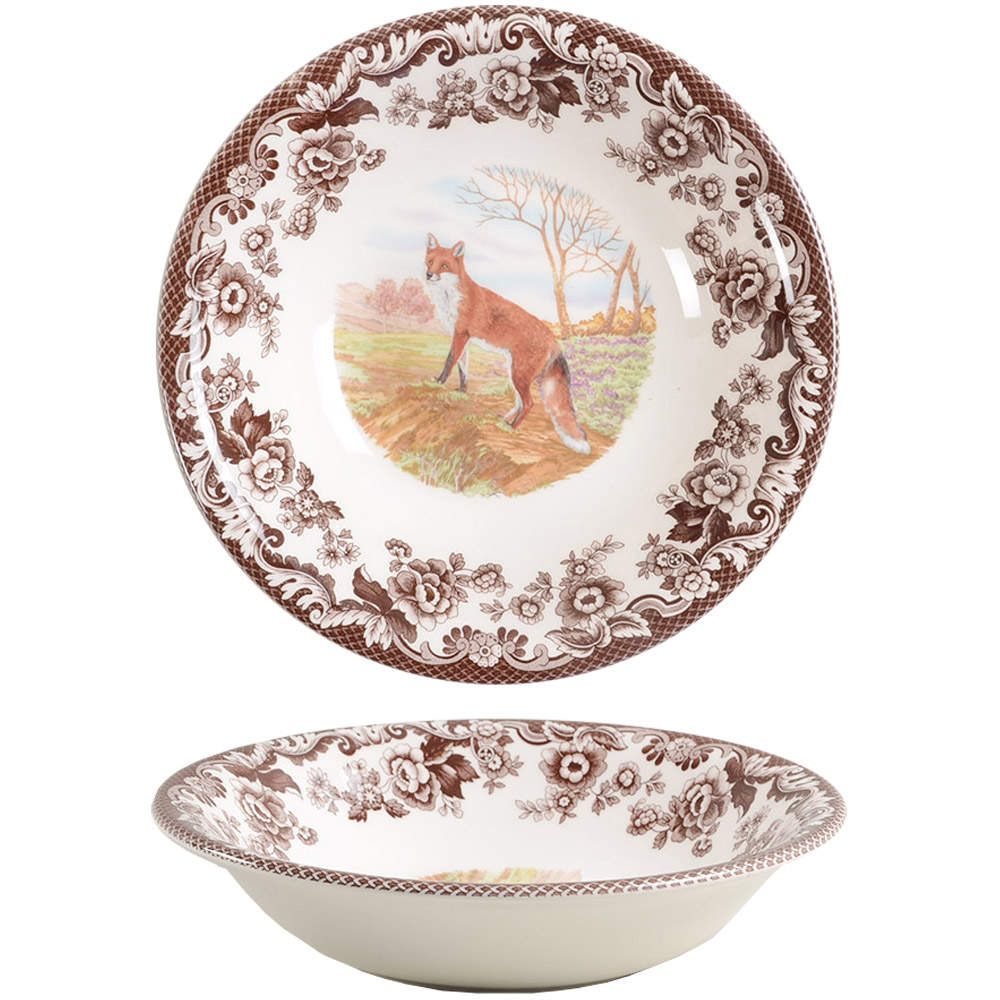 Woodland Coupe Cereal Bowl by Spode-1