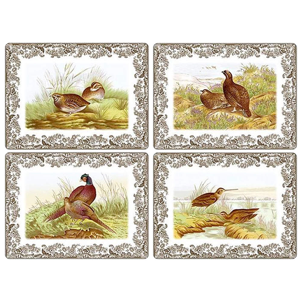 Woodland Corkboard Placemat - Set of 4 Motifs by Spode-1