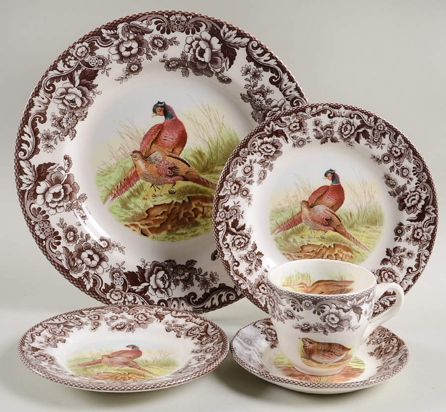 Woodland 5 Piece Place Setting by Spode-1