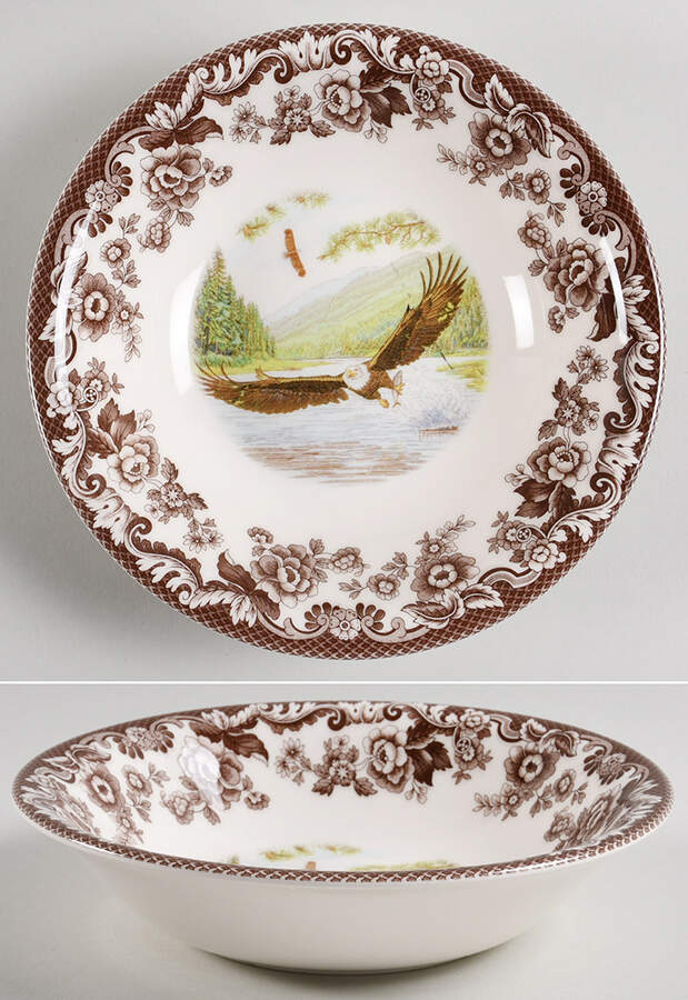 Woodland Coupe Cereal Bowl by Spode-1