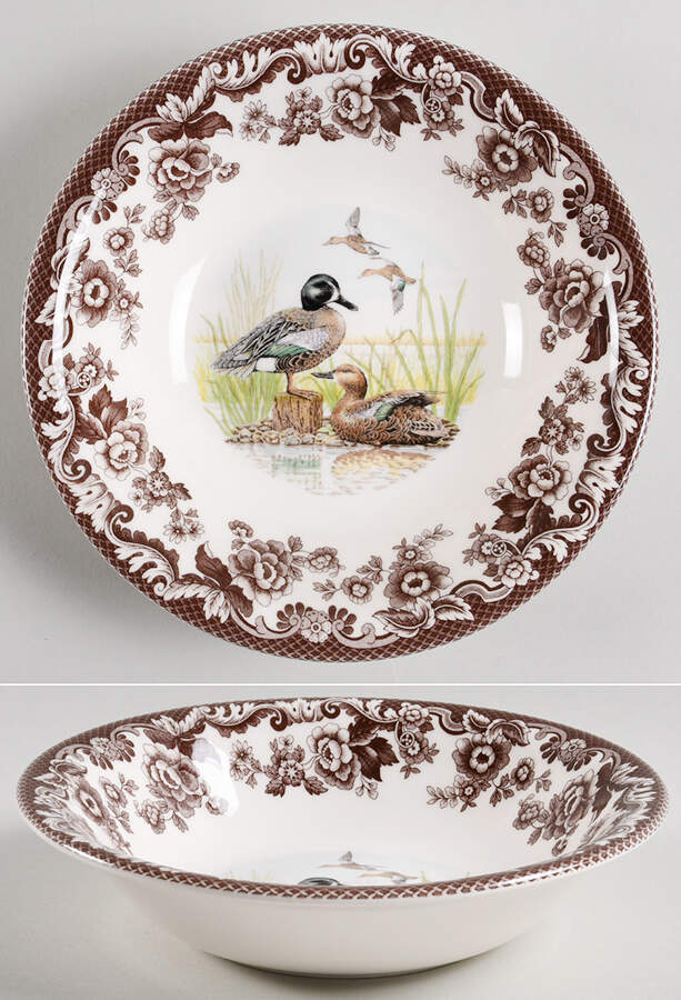 Woodland Coupe Cereal Bowl by Spode-1