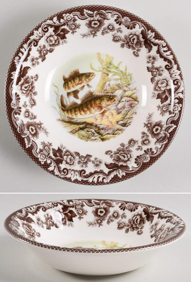 Woodland Coupe Cereal Bowl by Spode-1