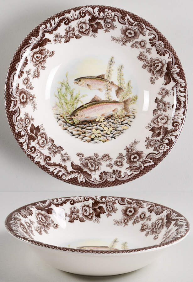 Woodland Coupe Cereal Bowl by Spode-1