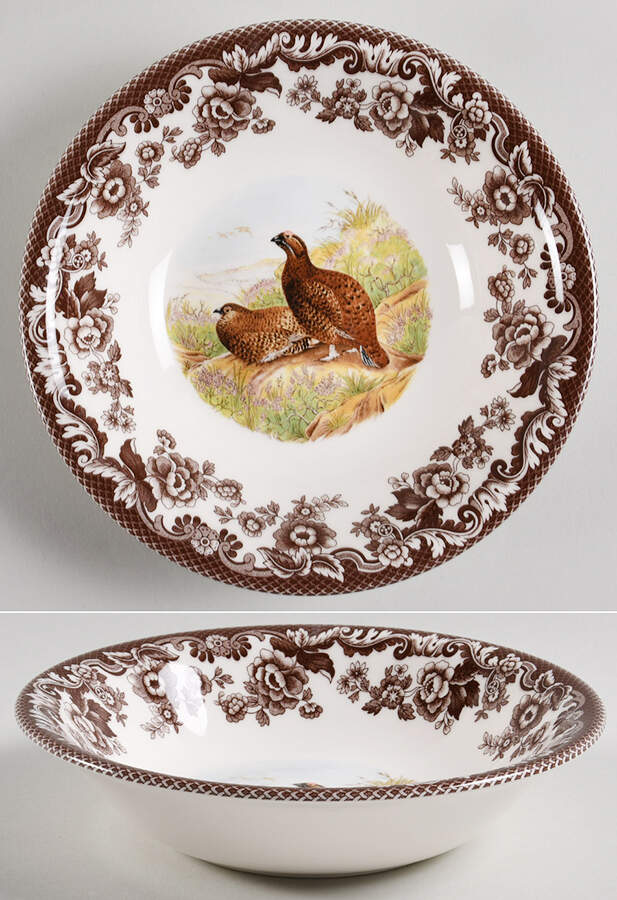 Woodland Coupe Cereal Bowl by Spode-1