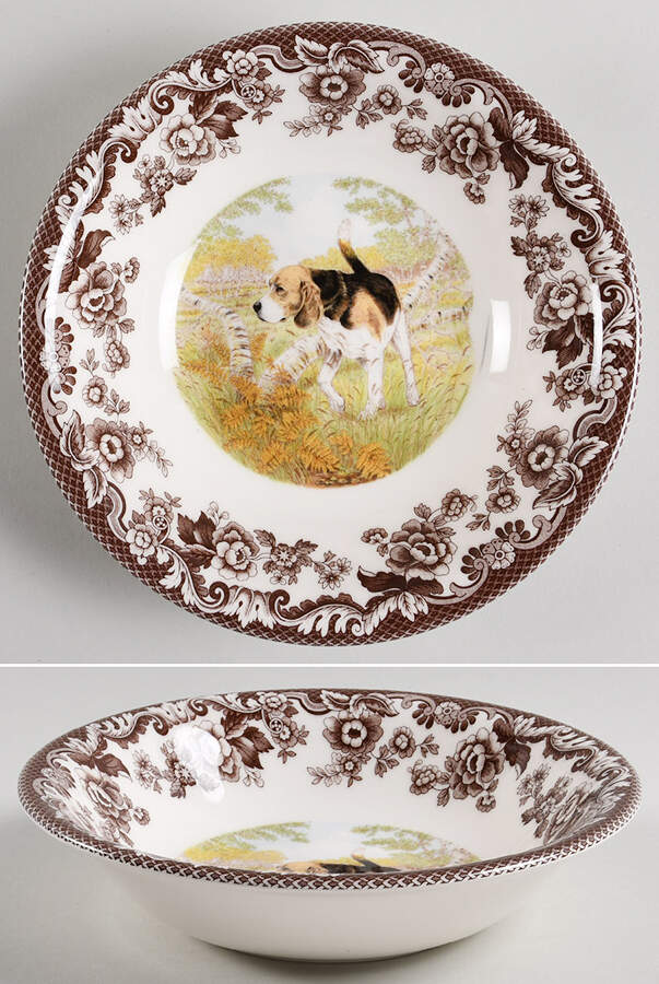 Woodland Coupe Cereal Bowl by Spode-1