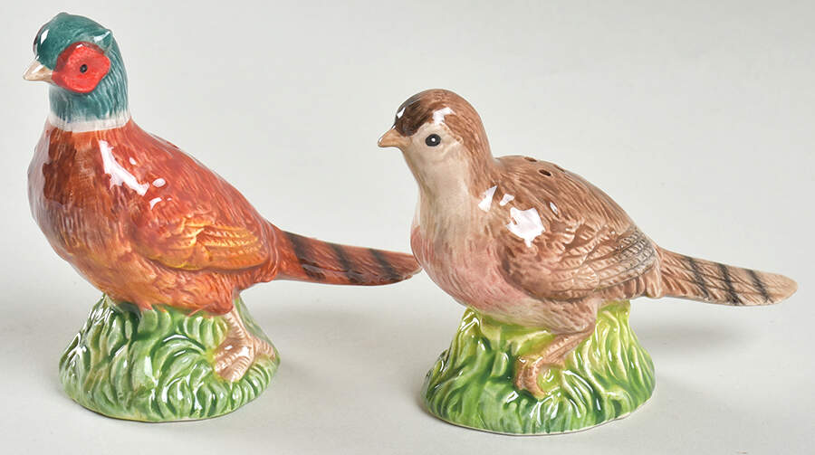 Woodland Figural Salt and Pepper by Spode-1
