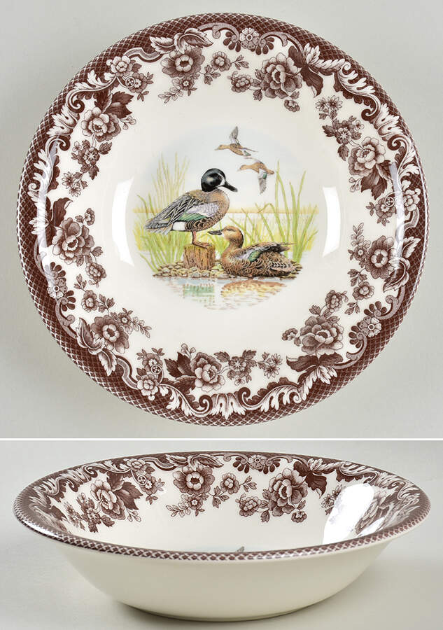 Woodland Coupe Cereal Bowl by Spode-1