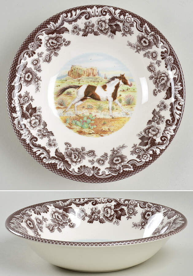 Woodland Coupe Cereal Bowl by Spode-1