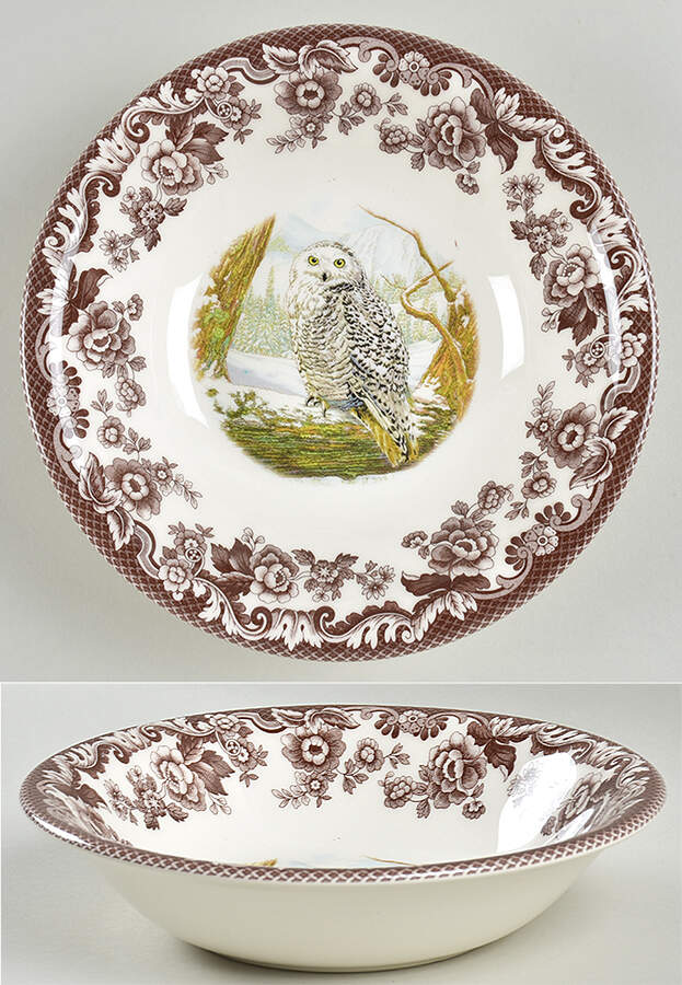 Woodland Coupe Cereal Bowl by Spode-1