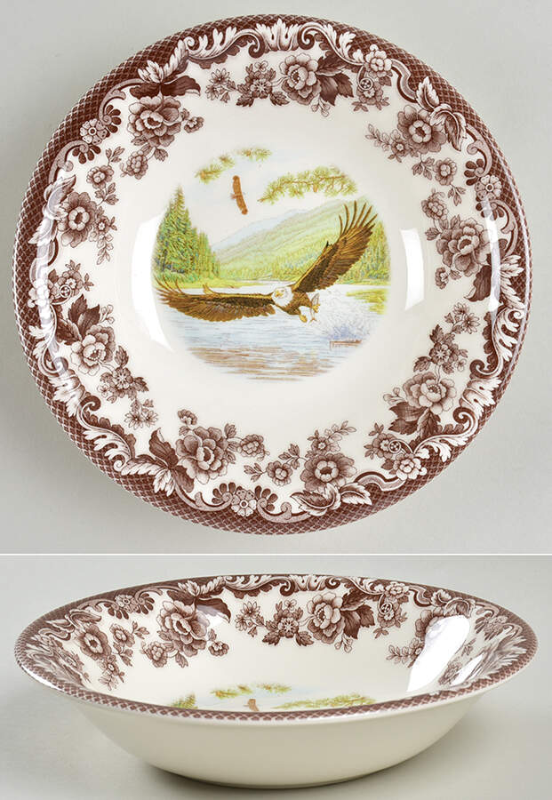 Woodland Coupe Cereal Bowl by Spode-1