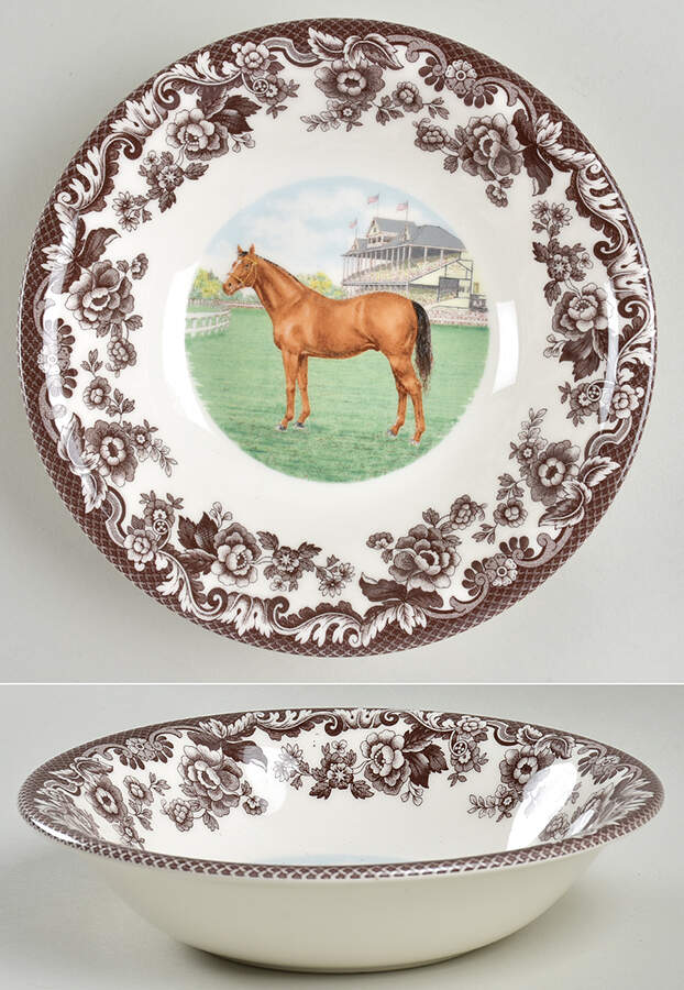 Woodland Coupe Cereal Bowl by Spode-1