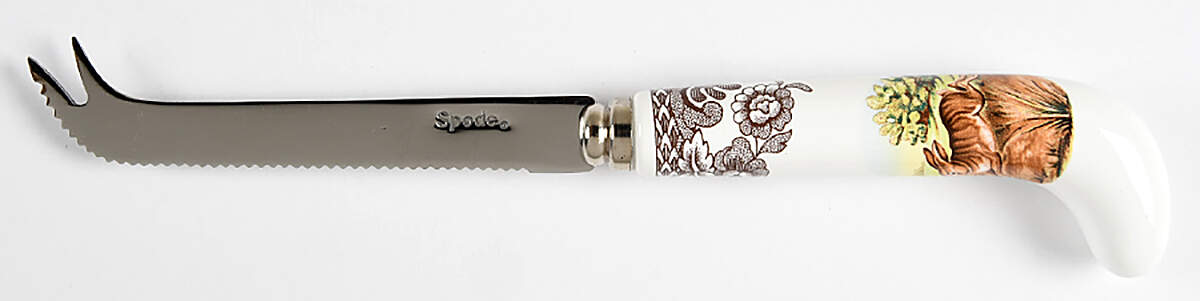 Woodland Cheese Knife with Stainless Blade by Spode-1