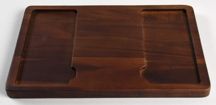 Woodland Wood Cheese Board No Ceramic Inserts by Spode-1