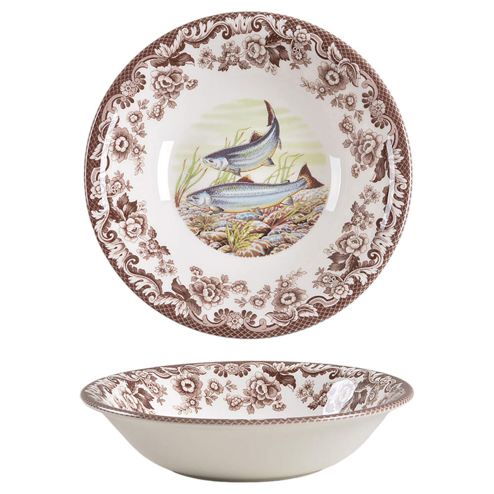 Woodland Coupe Cereal Bowl by Spode-1