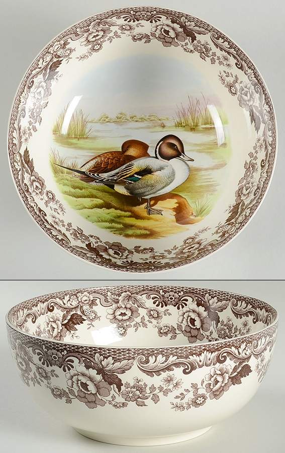 Woodland 9" Round Vegetable Bowl by Spode-1