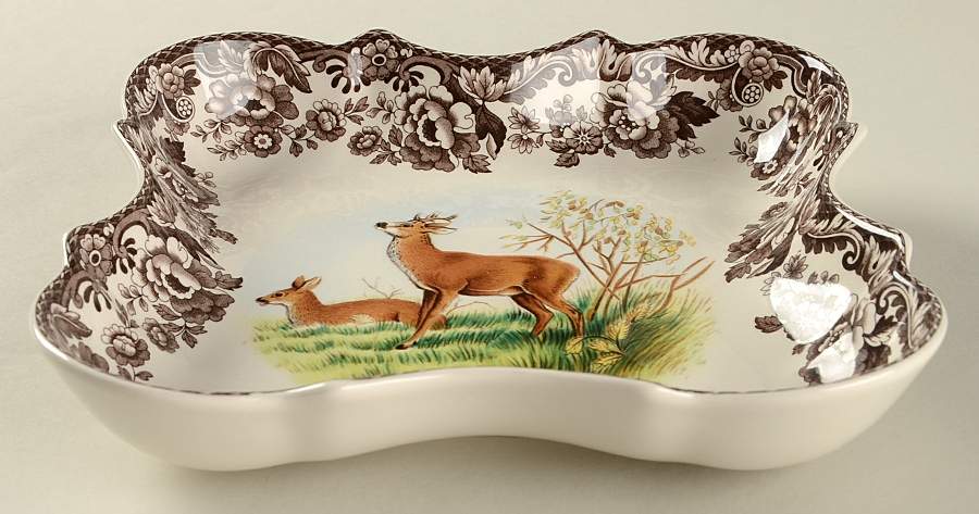 Woodland Square Ogee Tray by Spode-1