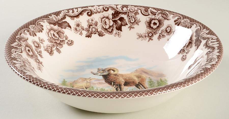 Woodland Coupe Cereal Bowl by Spode-1