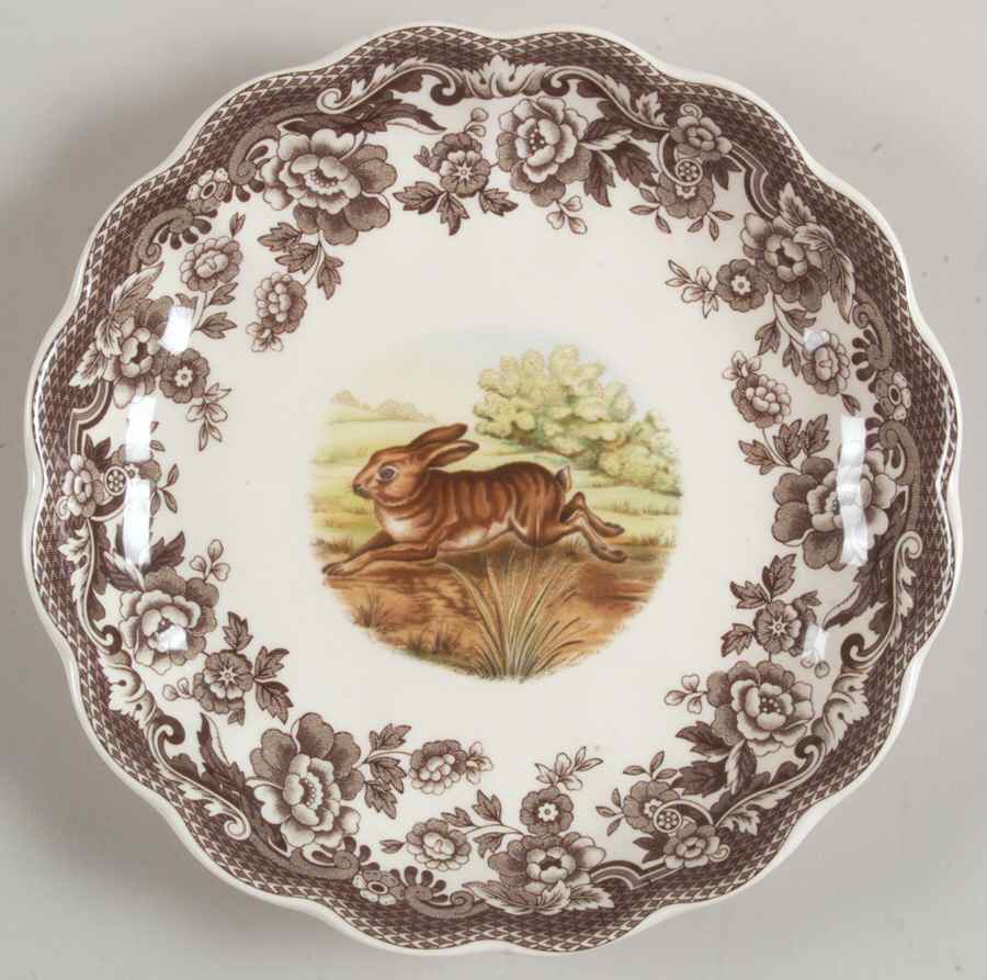 Woodland 6" Round Fluted Dish by Spode-1