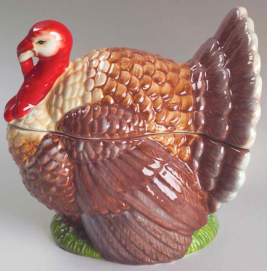 Woodland Figural Covered Dish by Spode-1