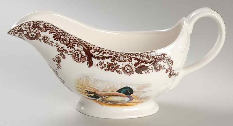 Woodland Gravy Boat by Spode-1