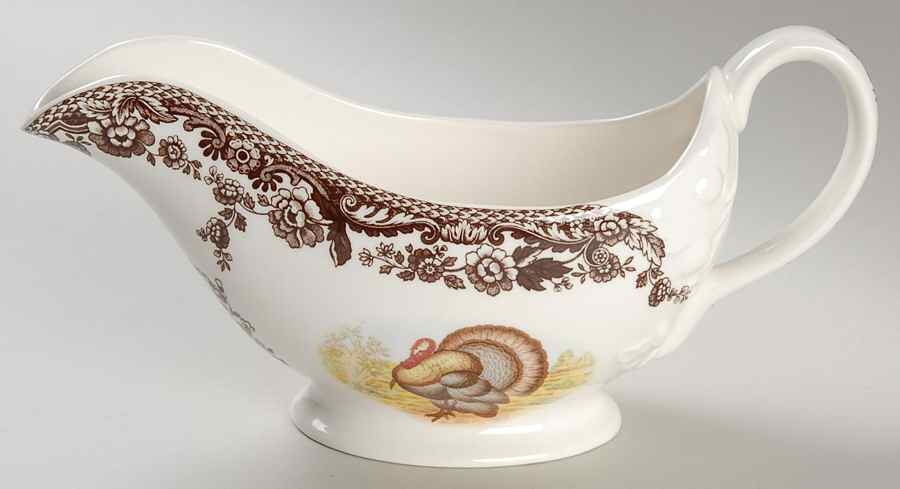 Woodland Gravy Boat by Spode-1