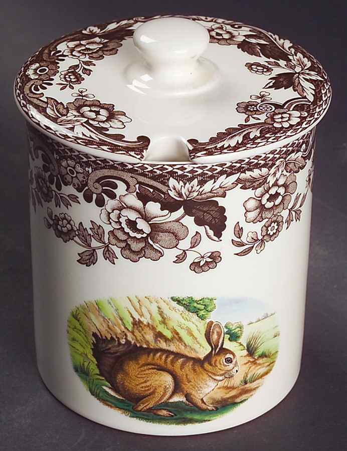 Woodland Marmalade & Lid by Spode-1