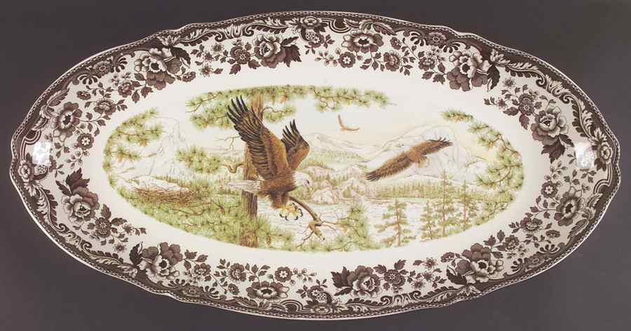 Woodland 24" Fish Platter by Spode-1