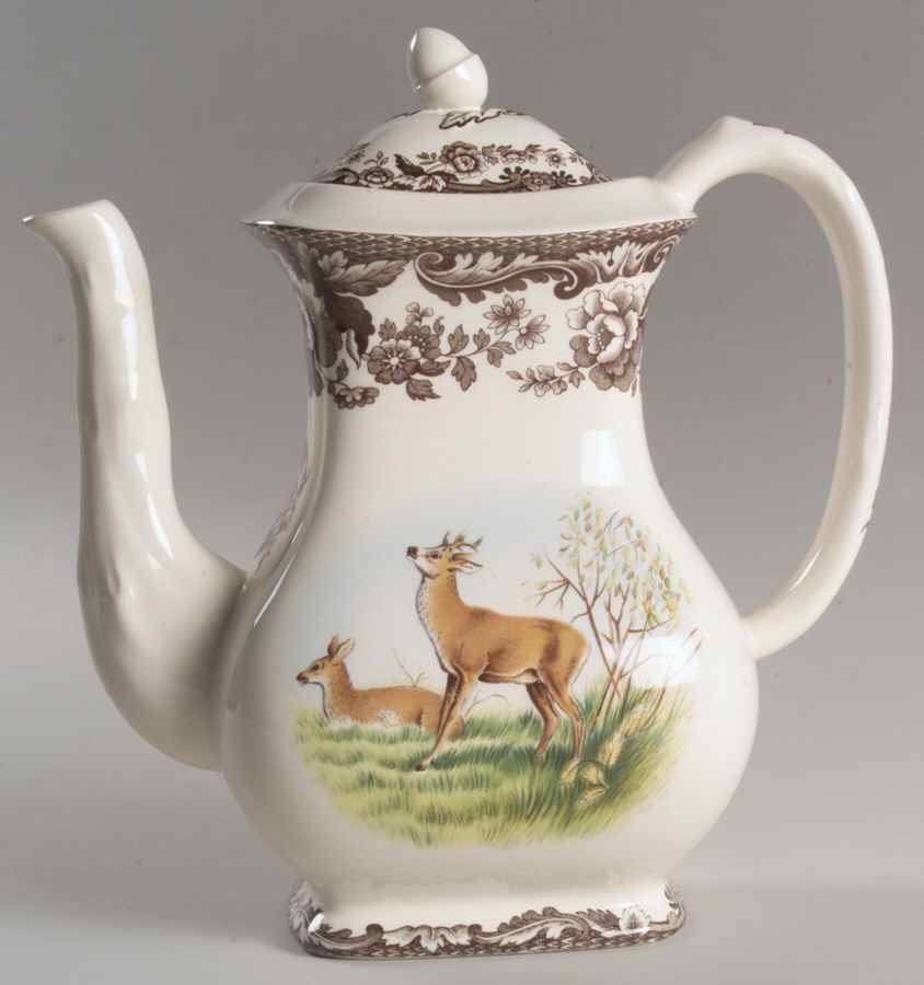 Woodland Coffee Pot & Lid by Spode-1