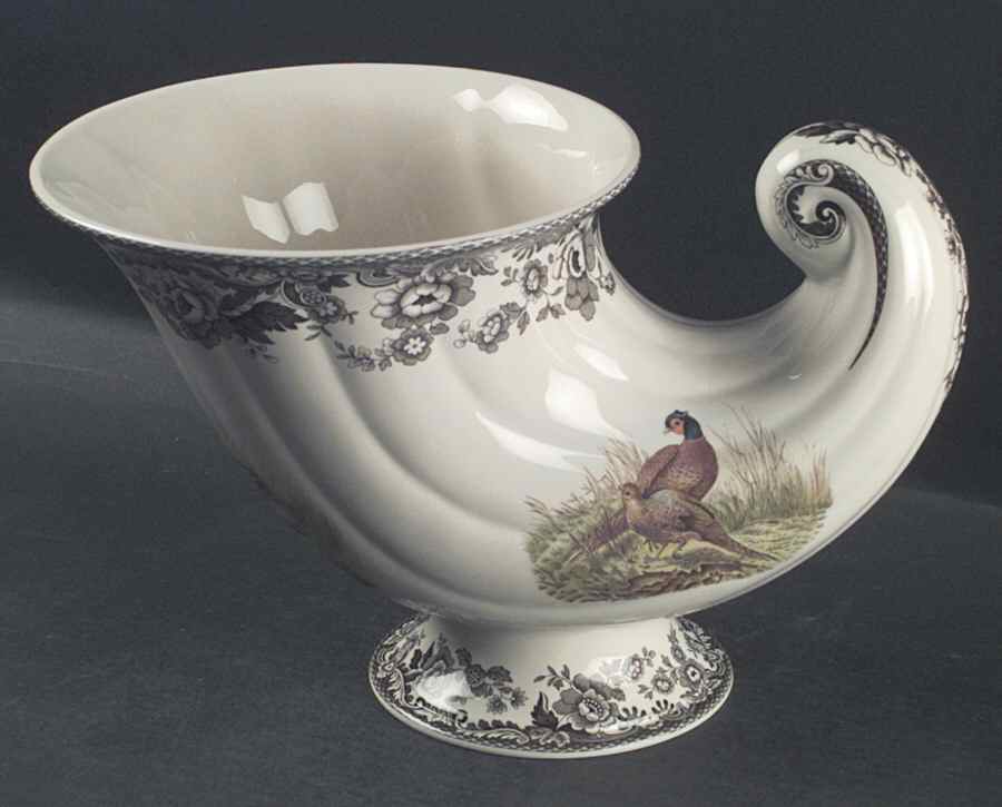 Woodland Cornucopia 13" by Spode-1