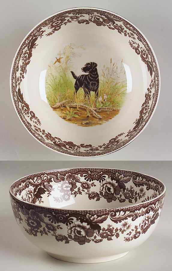 Woodland 9" Round Vegetable Bowl by Spode-1