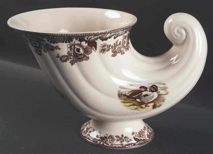 Woodland Cornucopia 13" by Spode-1