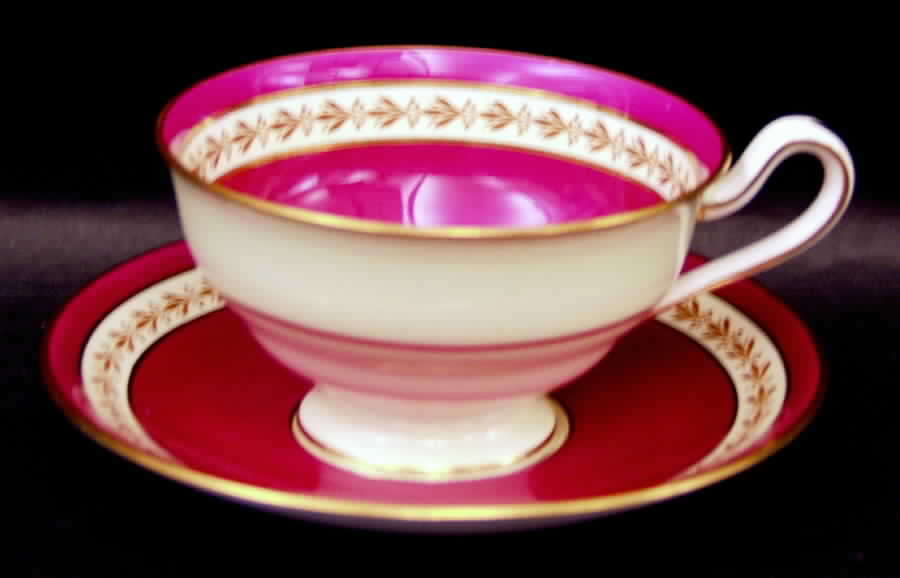 Y3581 Footed Cup & Saucer Set by Spode-1
