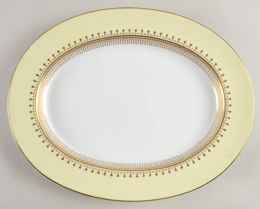 Y5905-Y7230 12" Oval Serving Platter by Spode-1