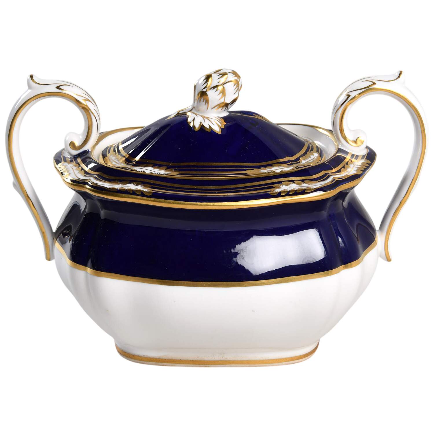 York Sugar Bowl & Lid by Spode-1