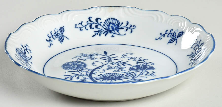 Blue Dresden Coupe Soup Bowl by Sphinx Import-1