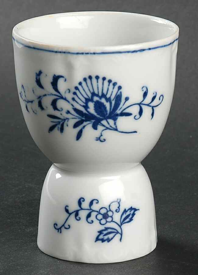 Blue Dresden Double Egg Cup by Sphinx Import-1