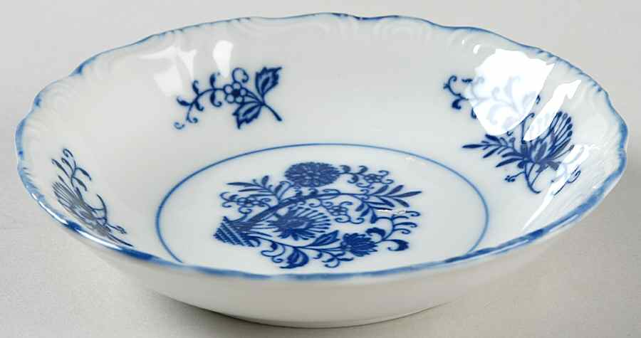 Blue Dresden Fruit/Dessert (Sauce) Bowl by Sphinx Import-1