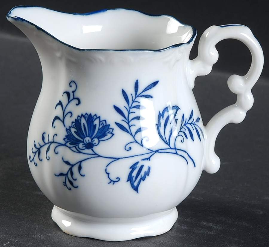 Blue Dresden Mini Creamer by Sphinx Import-1