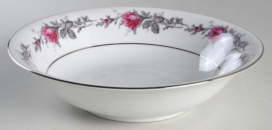 Silverose 10" Round Vegetable Bowl by Spring China-1