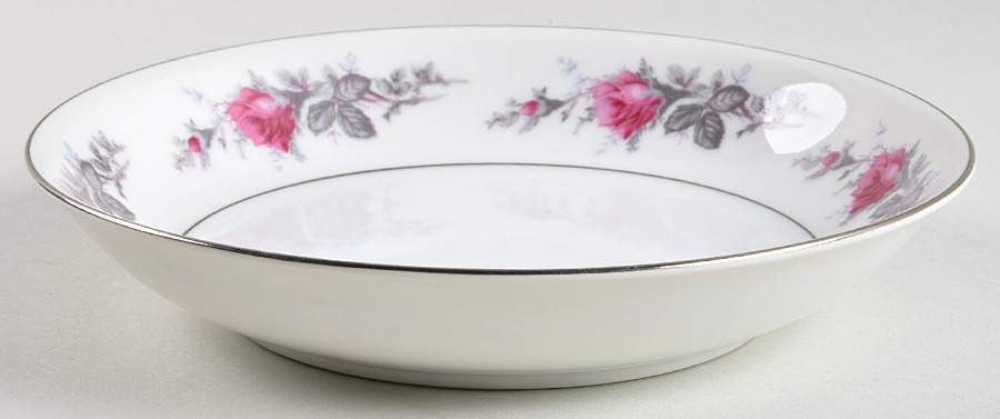 Silverose Coupe Soup Bowl by Spring China-1