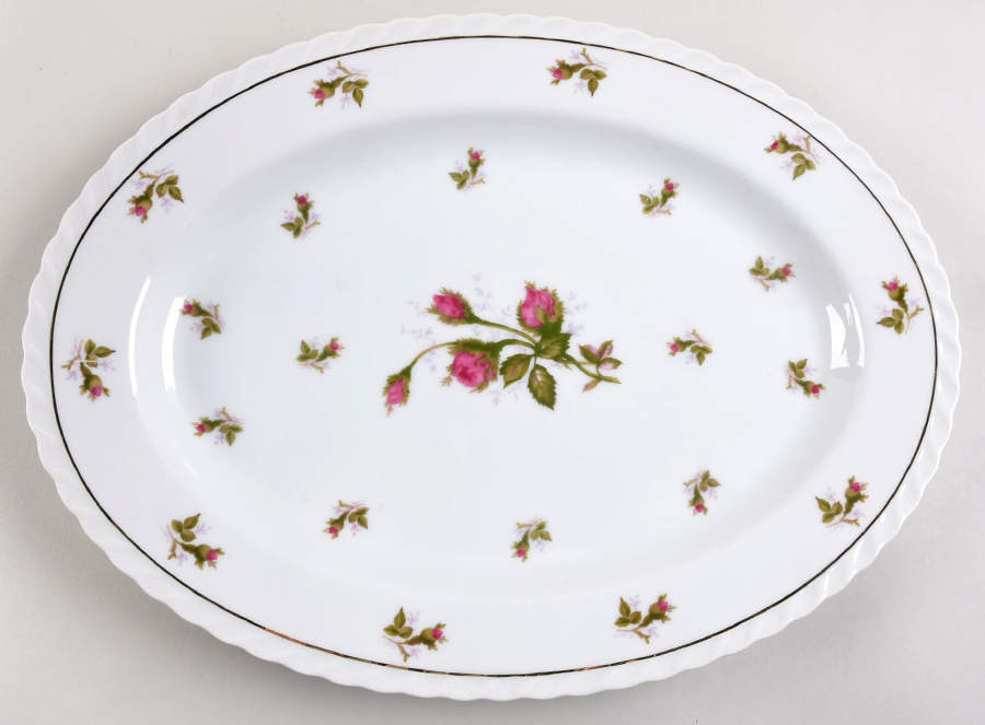 SPR1 16" Oval Serving Platter by Spring China-1