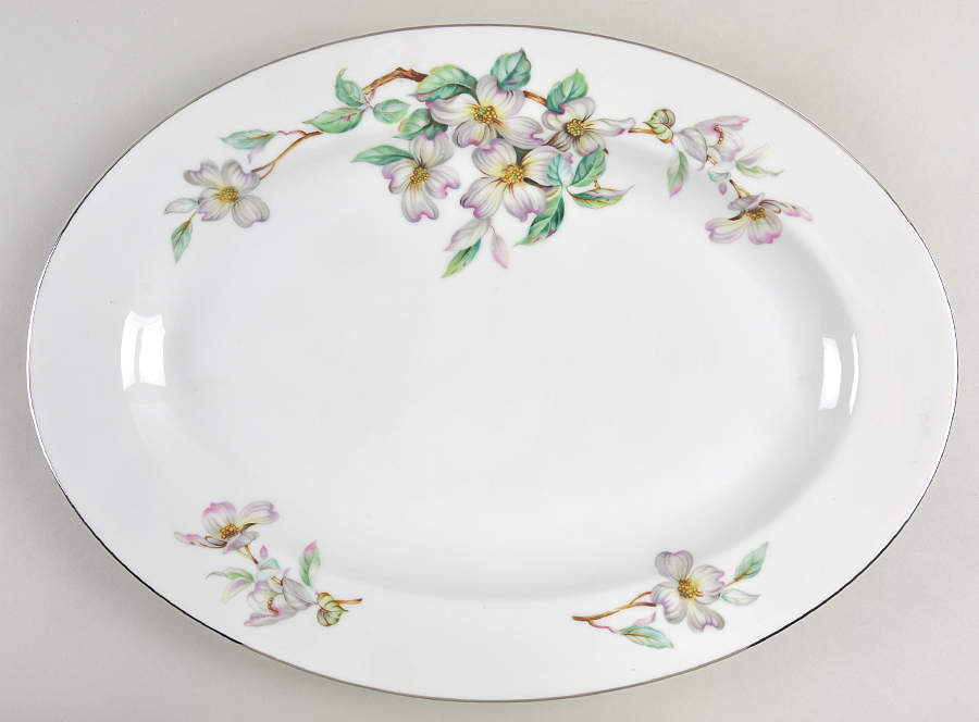 Taxco 16" Oval Serving Platter by Spring China-1