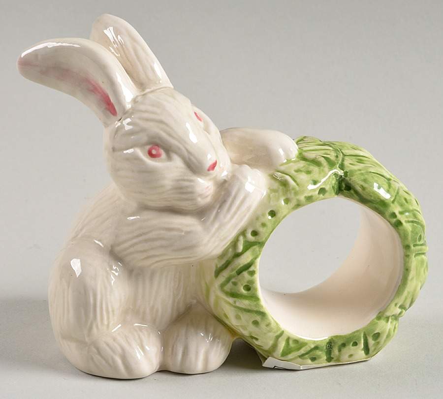 Bunny Lane Napkin Ring by Strata Group-1