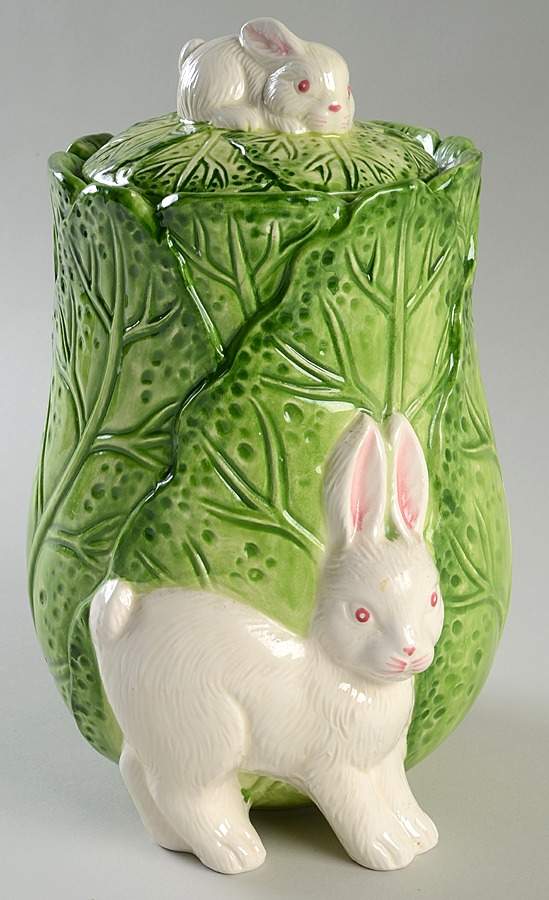 Bunny Lane Medium Canister & Lid by Strata Group-1