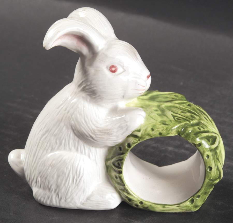 Bunny Lane Napkin Ring by Strata Group-1
